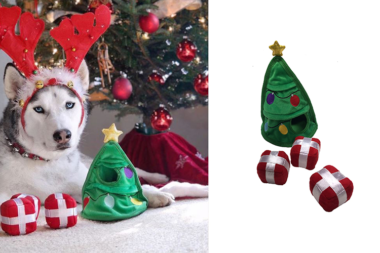 present dog toy for dogs