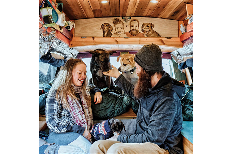 van life with a dog