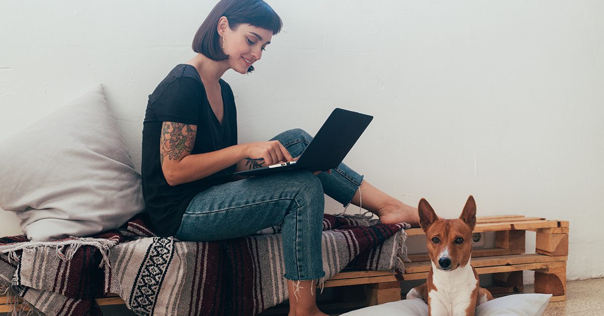 Tips & Tricks for Working From Home With Pets