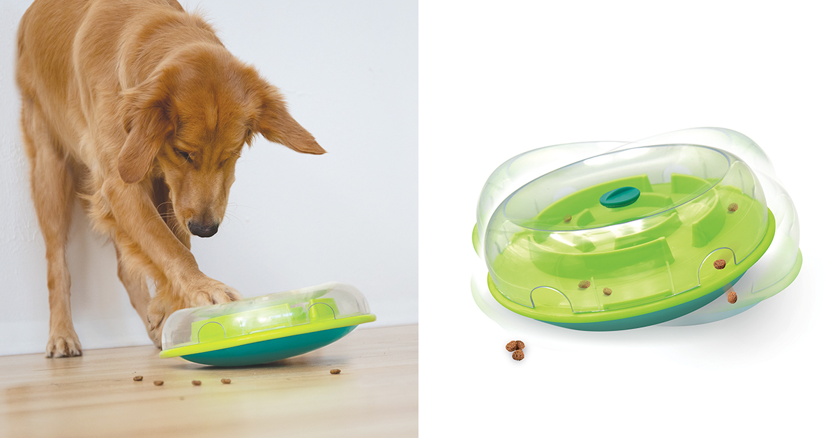 mental stimulation for dogs wobble bowl