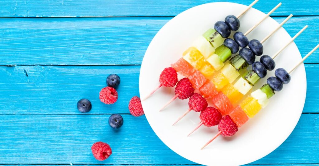 fruit kebab